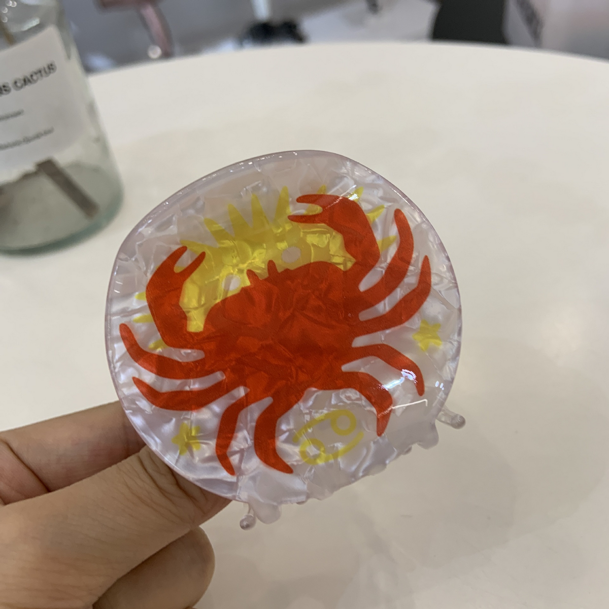 Star Sign Claw Clip ??Acrylic Cute Hair Accessor_CWAHA2141