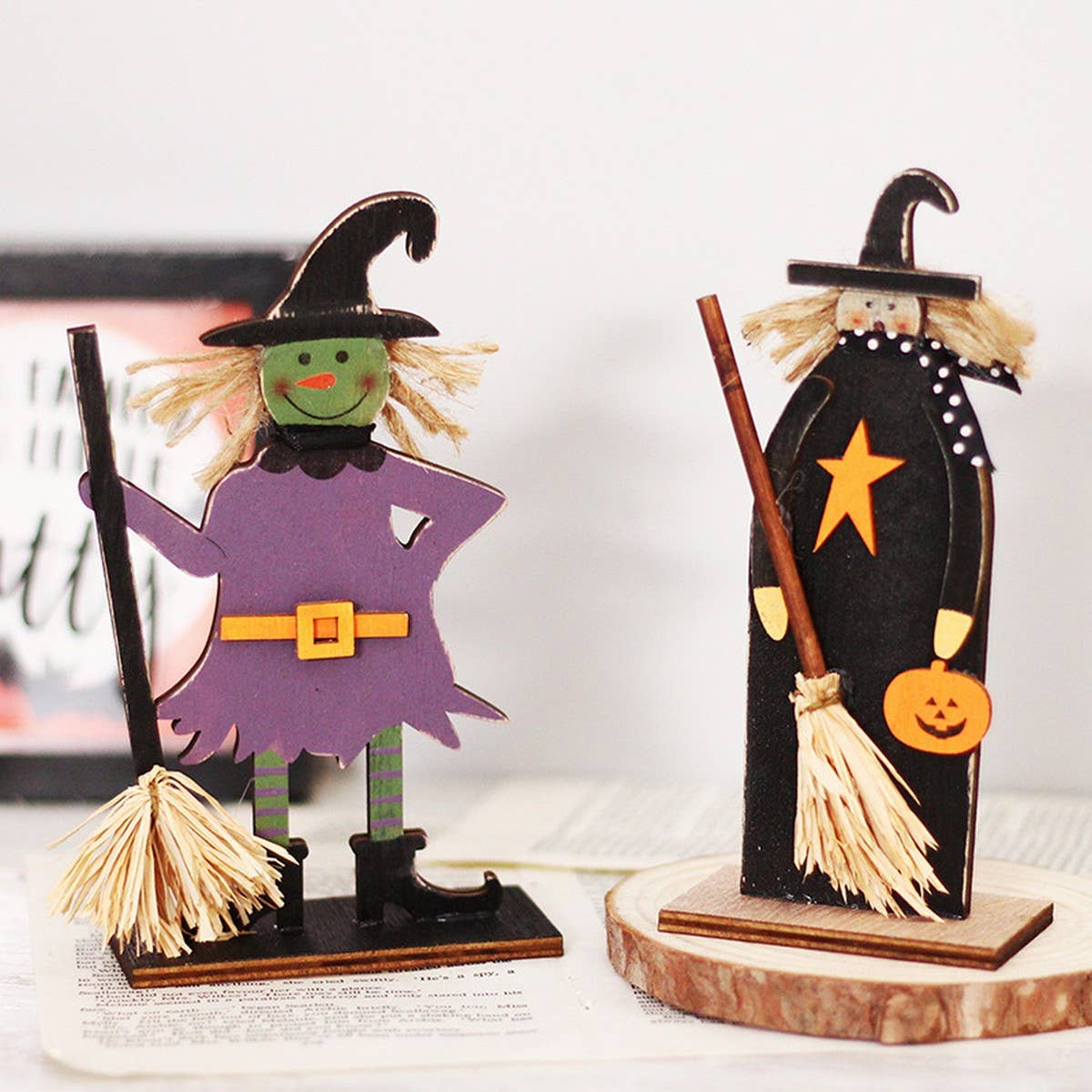 Ins-Style Painted Halloween Patchwork Decor_CWAJE05356