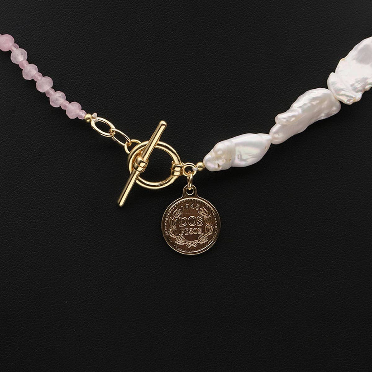 NICHE ALL-MATCH NATURAL FRESHWATER PEARL NECKLACE_CWAJE3847