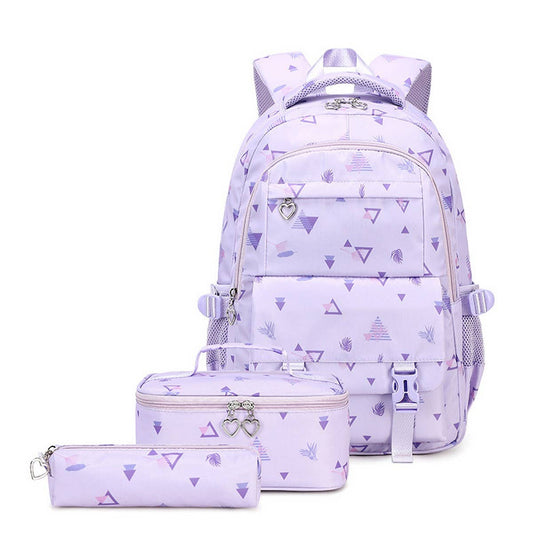 Backpacks for School, 3-Piece Floral Set Girls_CWAB5460