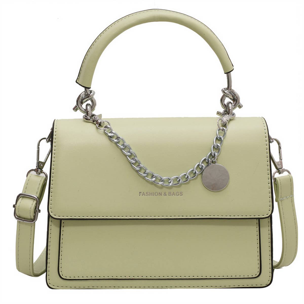 WOMEN CHAIN SHOULDER CROSSBODY SMALL SQUARE BAG_CWAB1548