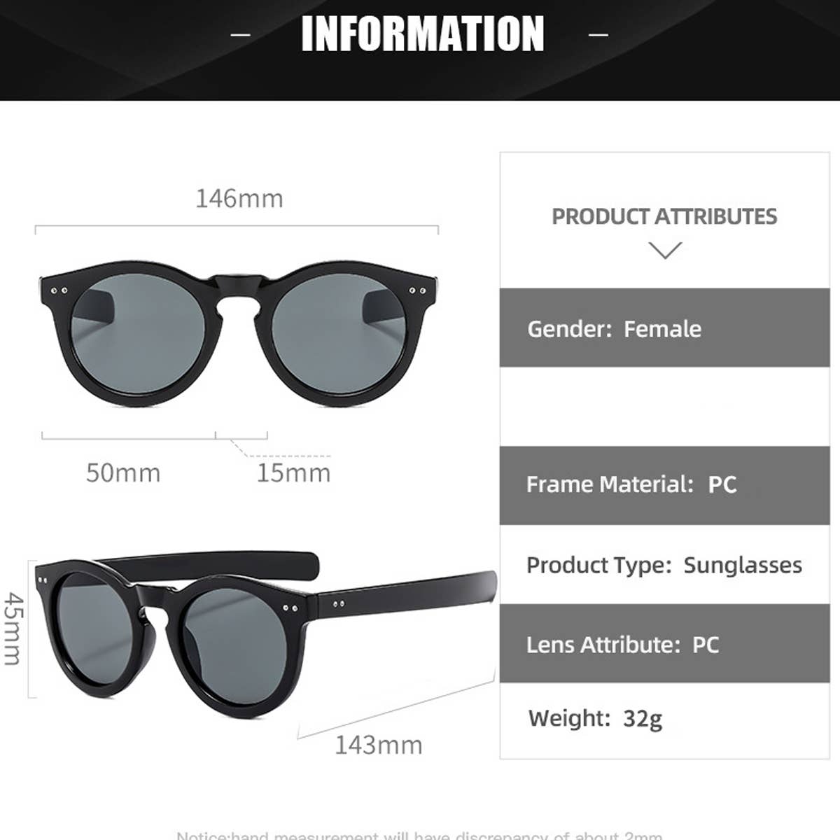 RETRO 2024 NEW ROUND SUNGLASSES_CWASG0464