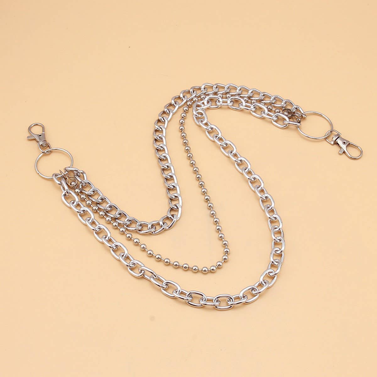 MINIMALIST RETRO HIP HOP PANTS CHAIN