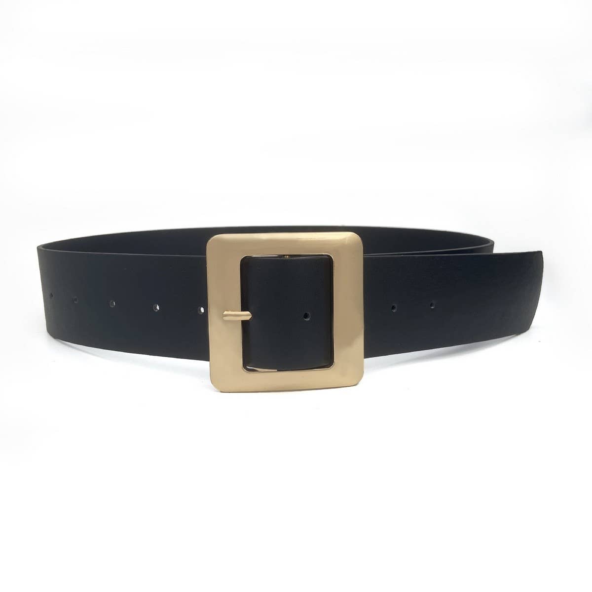 WIDE BELT COAT DRESS DECORATED WITH WIDE BELT_CWABE0687