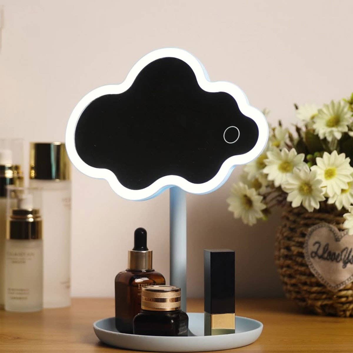 PORTABLE LED MAKEUP MIRROR WITH FILL LIGHT_CWMM5636