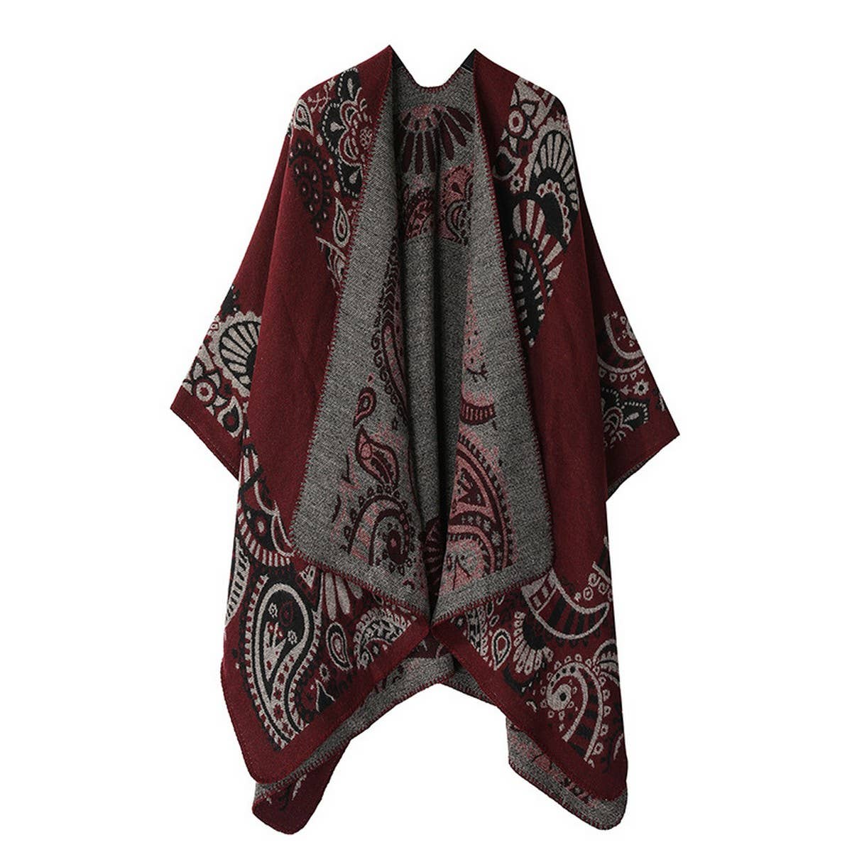 WARM SHAWL CAPE FASHION SCARF CAPE