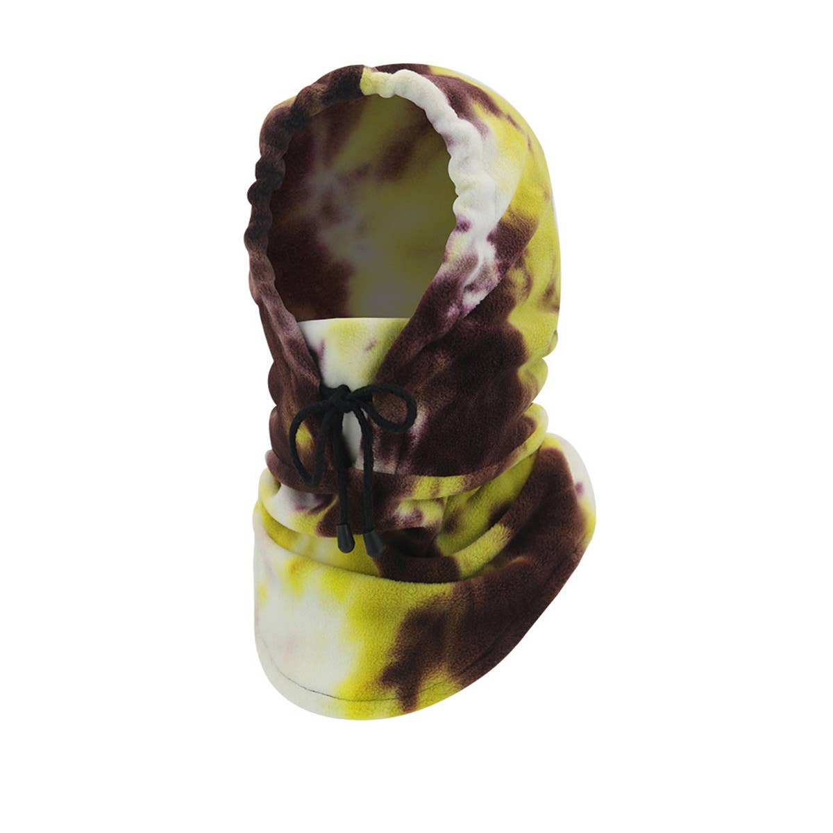 WARM TIE-DYE HOODED CYCLING SKI HAT NECK GAITER