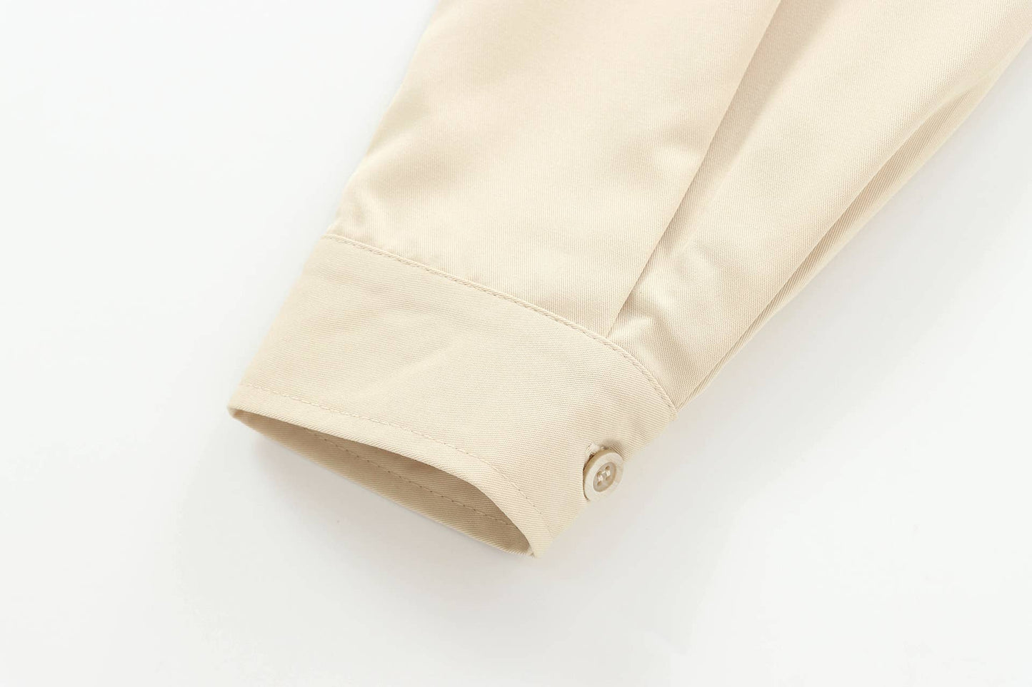 SIMPLE SINGLE-BREASTED SOLID COLOR SHIRT