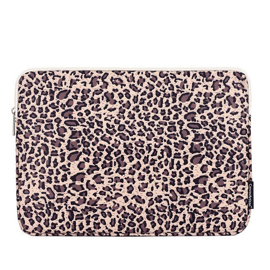 LAPTOP SLEEVE LEOPARD PRINT COMPUTER CASE_CWMM2067