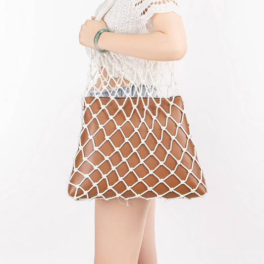 SIMPLE BEACH HANDWOVEN BAG_CWAB2004