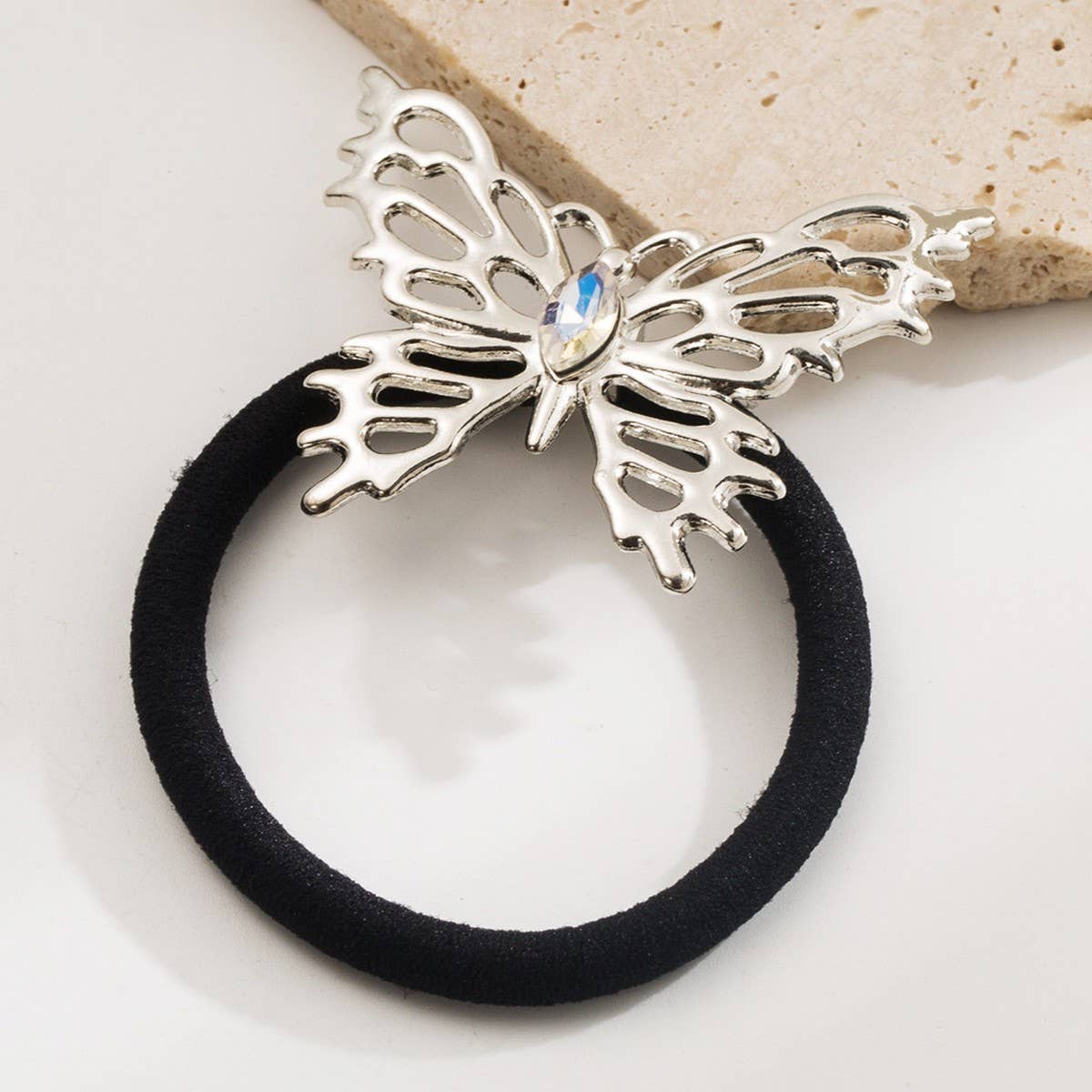 Stylish Metal Bow Hair Tie ??Sweet & Elegant_CWAHA6191