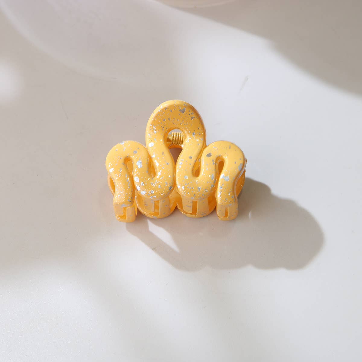 Morandi color inkjet wavy small gripper