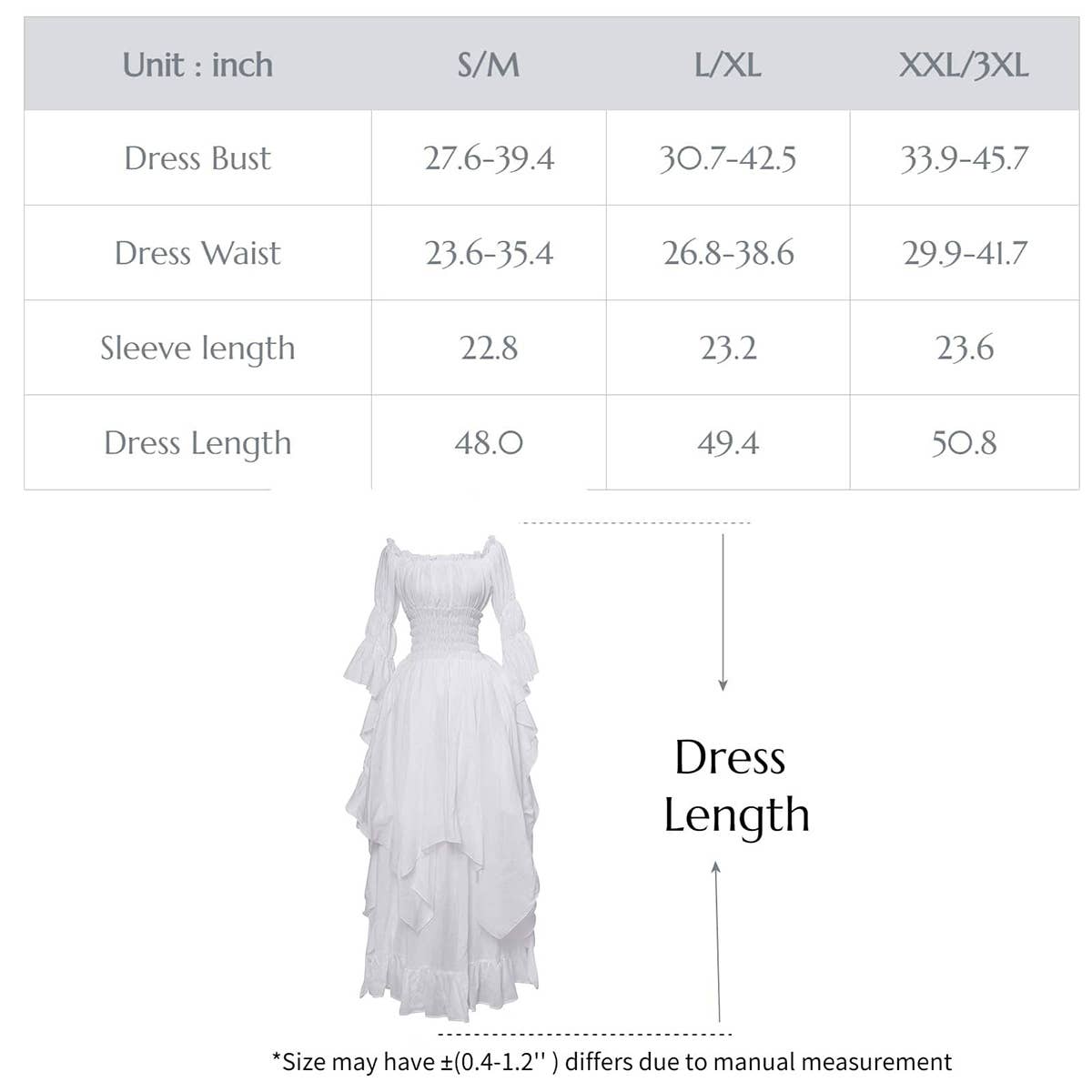 HALLOWEEN COSTUME SQUARE NECK TIED WAIST DRESS