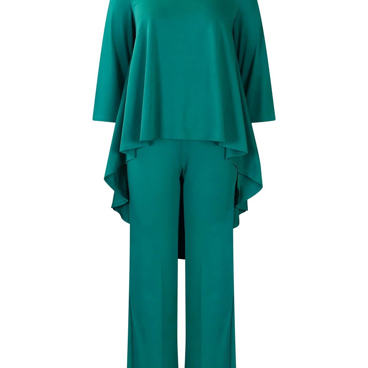 OVERSIZED TOP AND WIDE-LEG PANTS TWO-PIECE SET_CWSTB1141