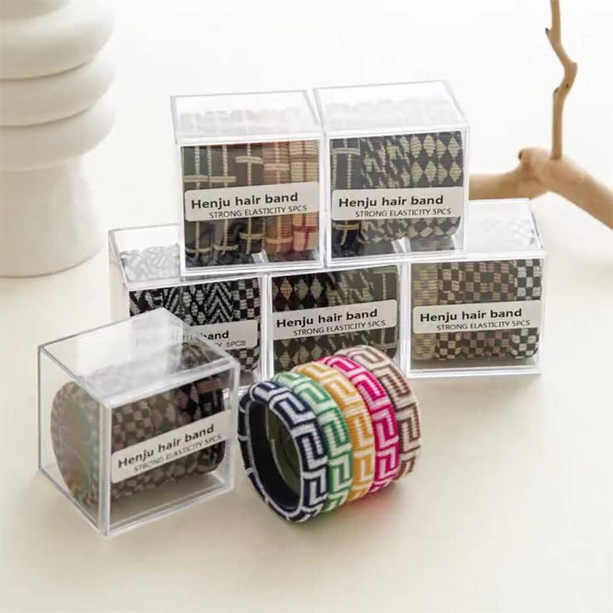 5-PIECE SET OF HIGH ELASTIC HAIR TIES_CWAHA1112