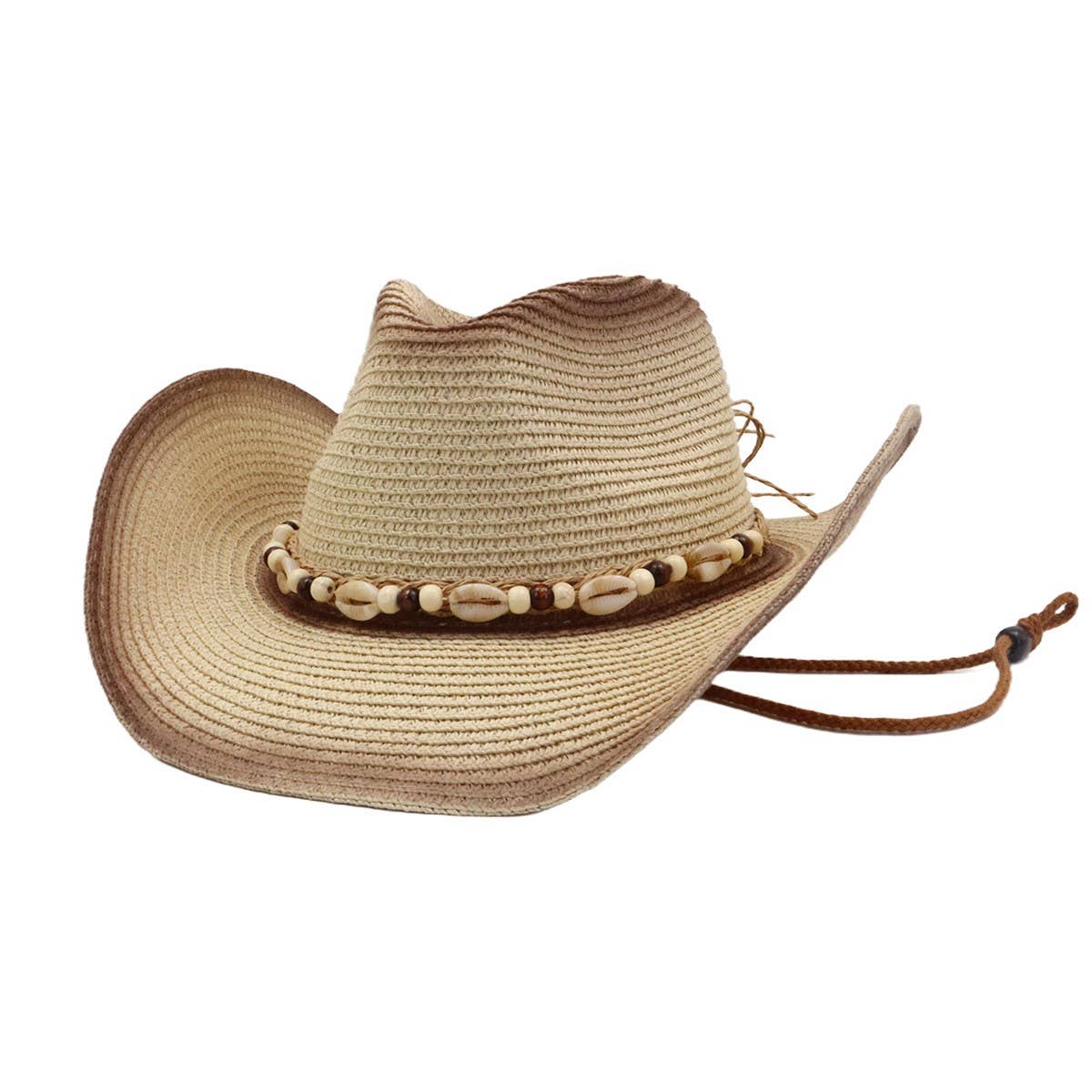 Western Cowboy Beach Hat with Sun Protection_CWAH04490
