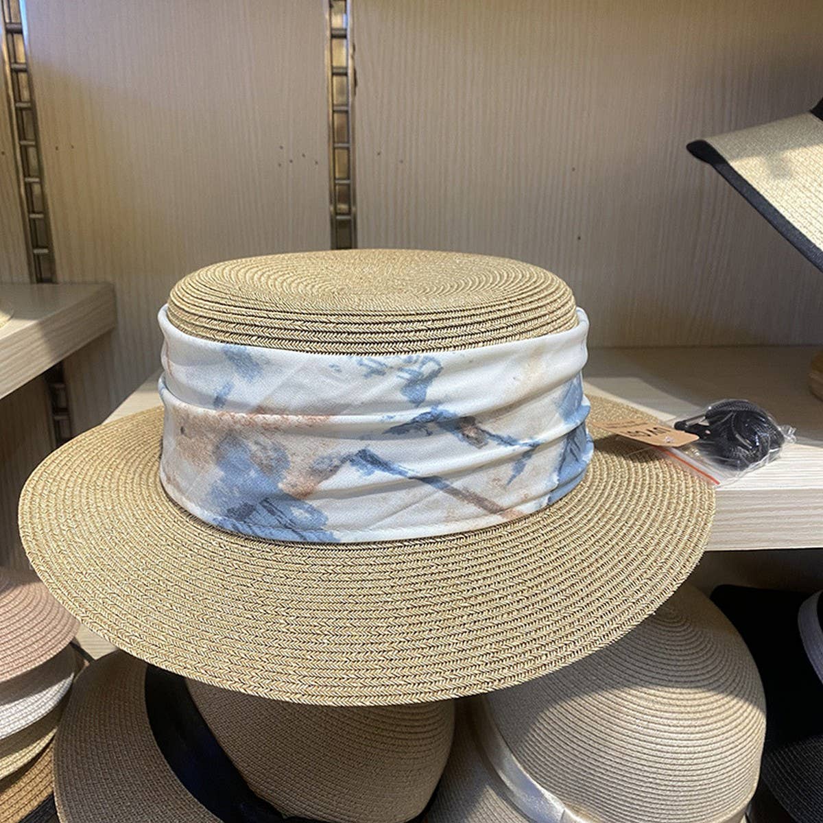 Summer Fashion Woven Sunshade Straw Hat_CWAH3442