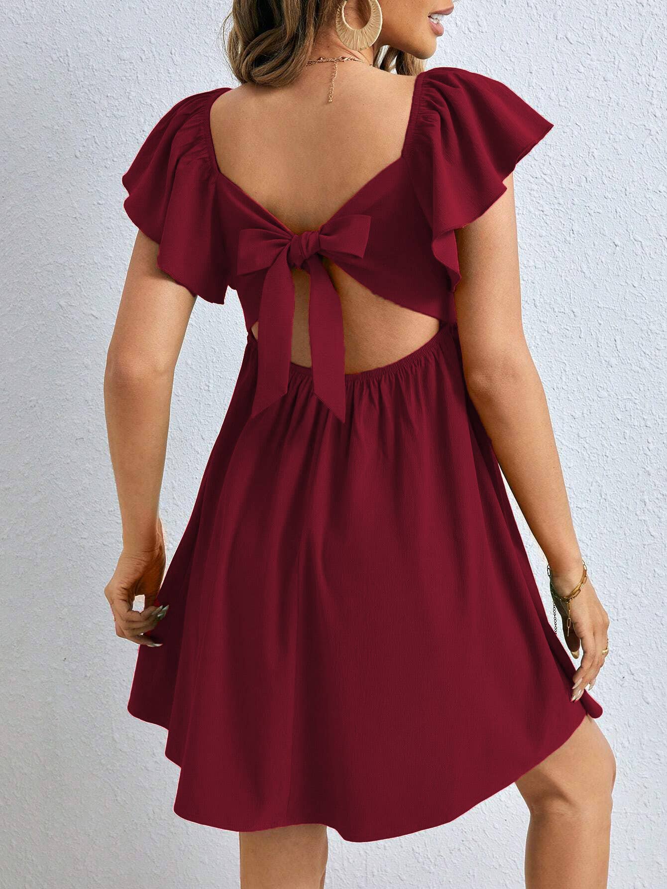 V-neck sexy design dress