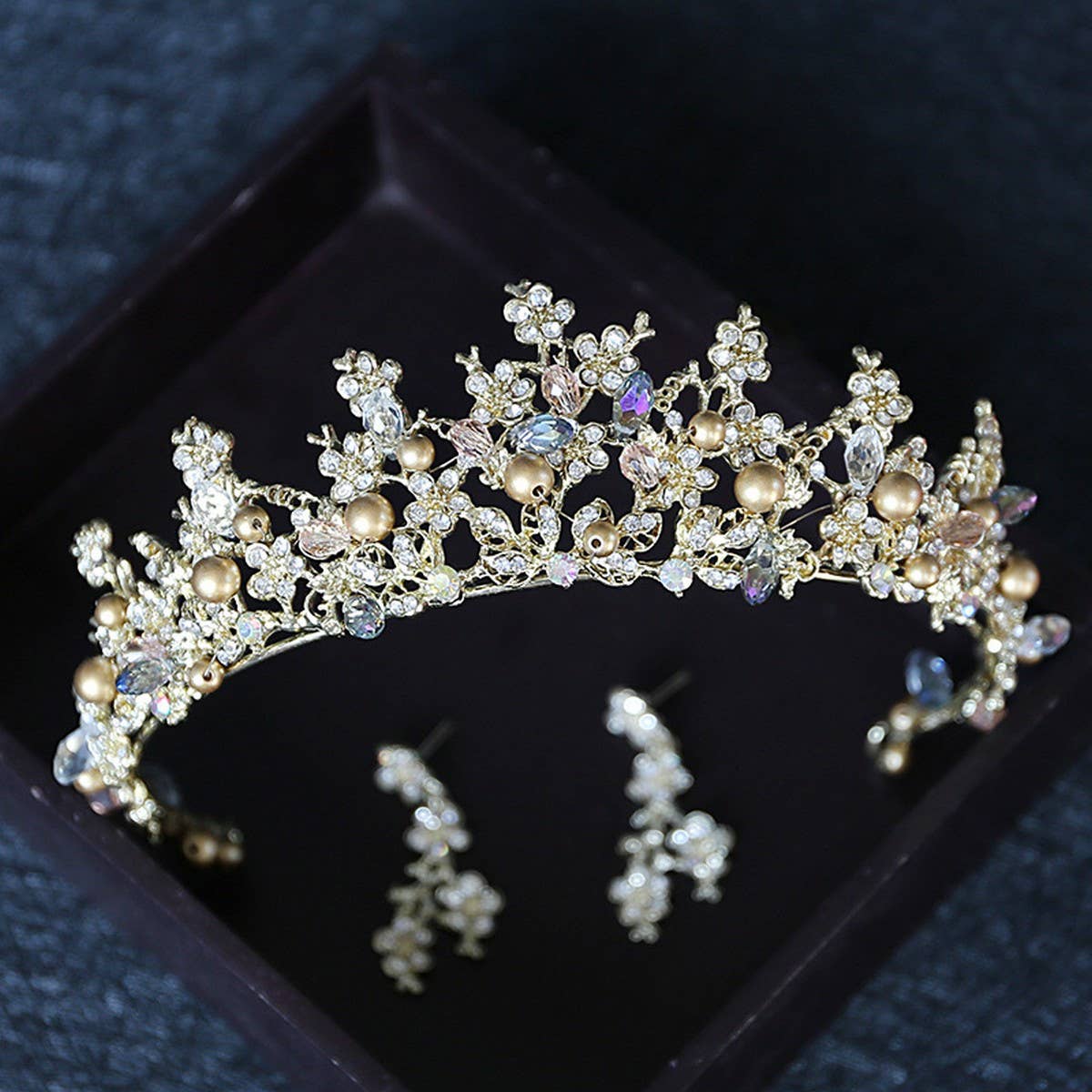 NEW BRIDAL WEDDING CRYSTAL TIARA CROWN