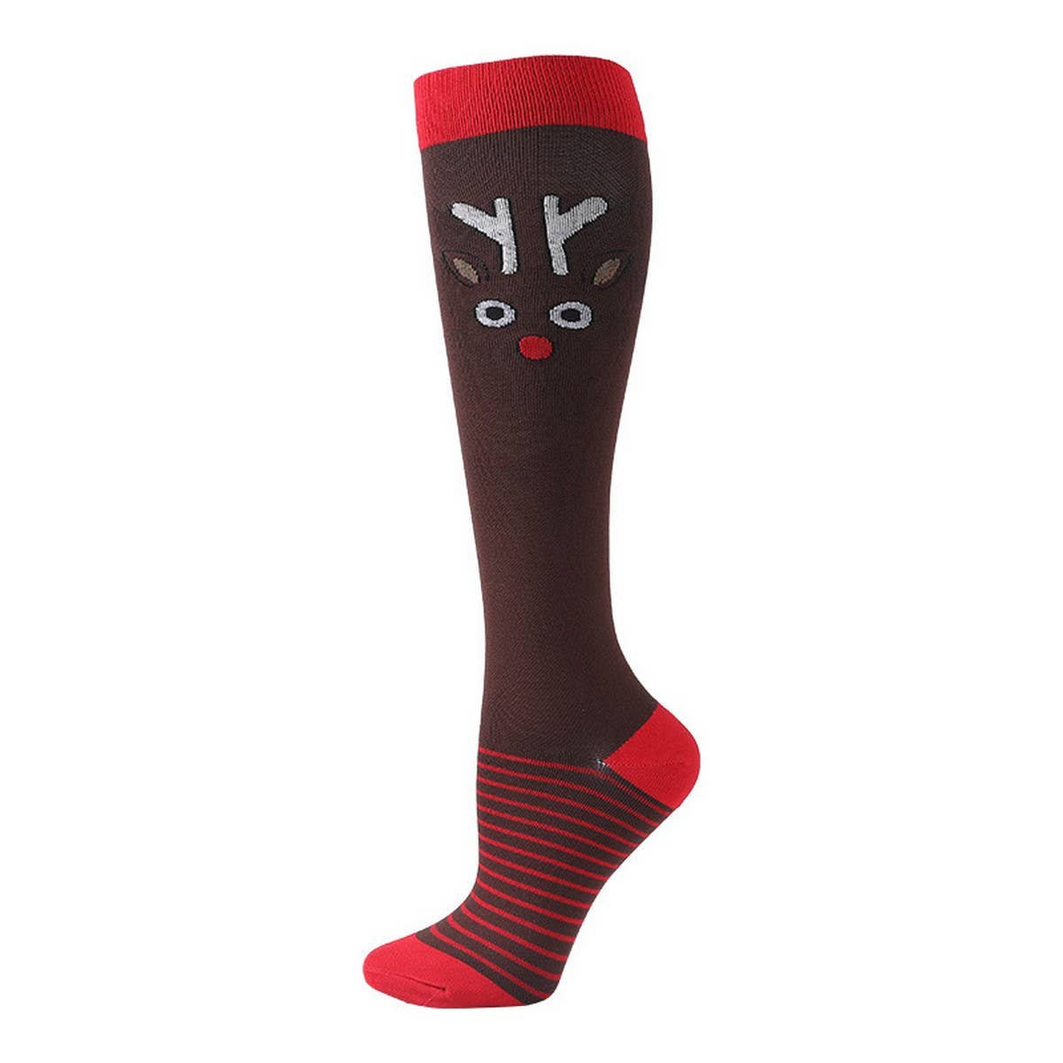 WOMEN'S CHRISTMAS COMPRESSION SOCKS SPORTS