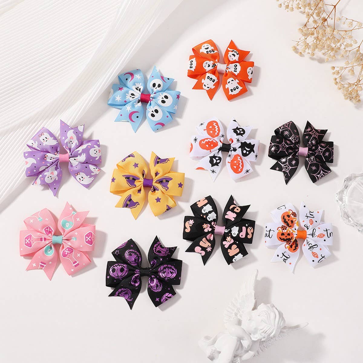 Dark Bat Devil Halloween Hair Clip for Kids