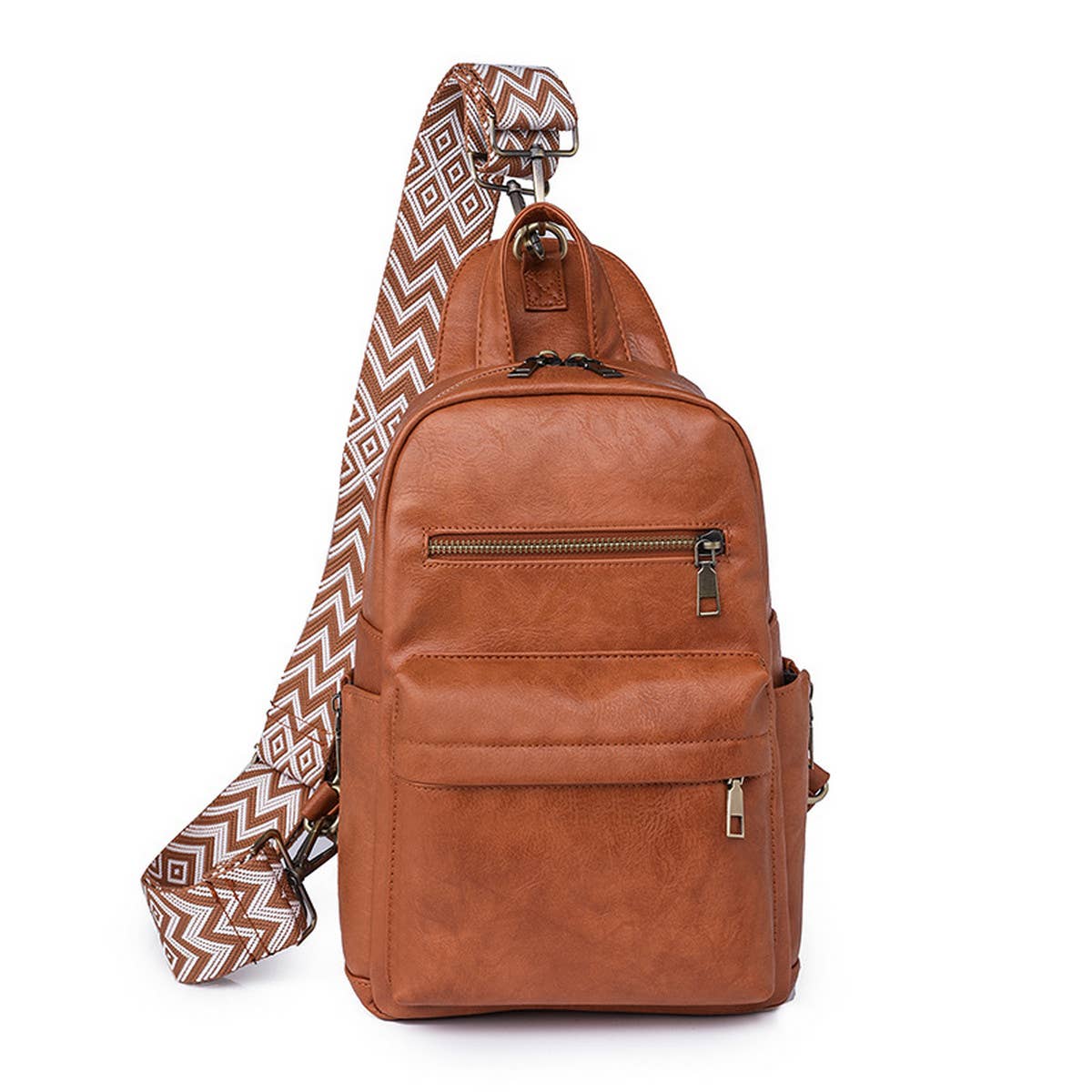 LEISURE TRAVEL DUAL-PURPOSE CHEST BAG BACKPACK_CWAB2881