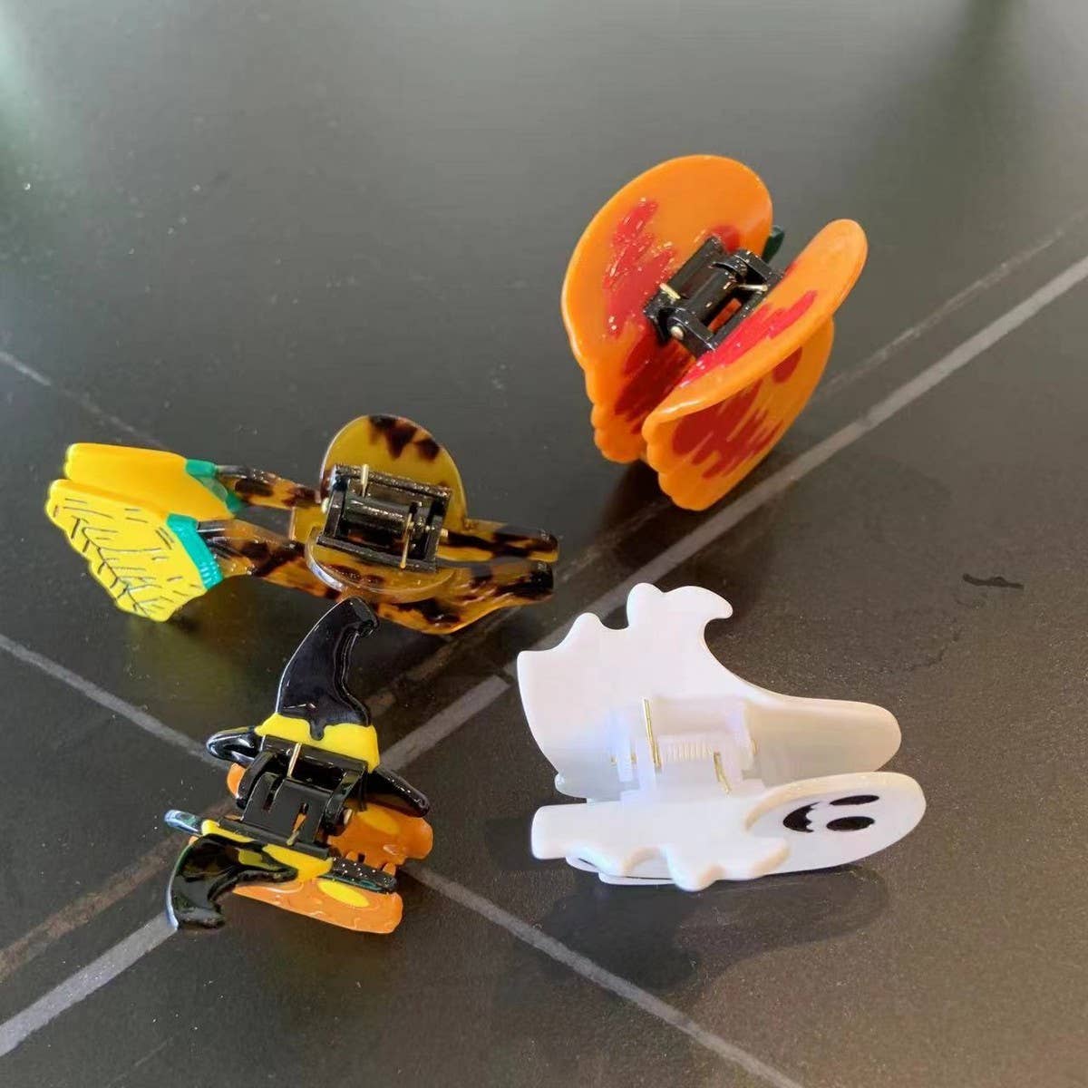 HALLOWEEN WITCH SERIES ACETATE HAIR HAIR CLAW CLIP