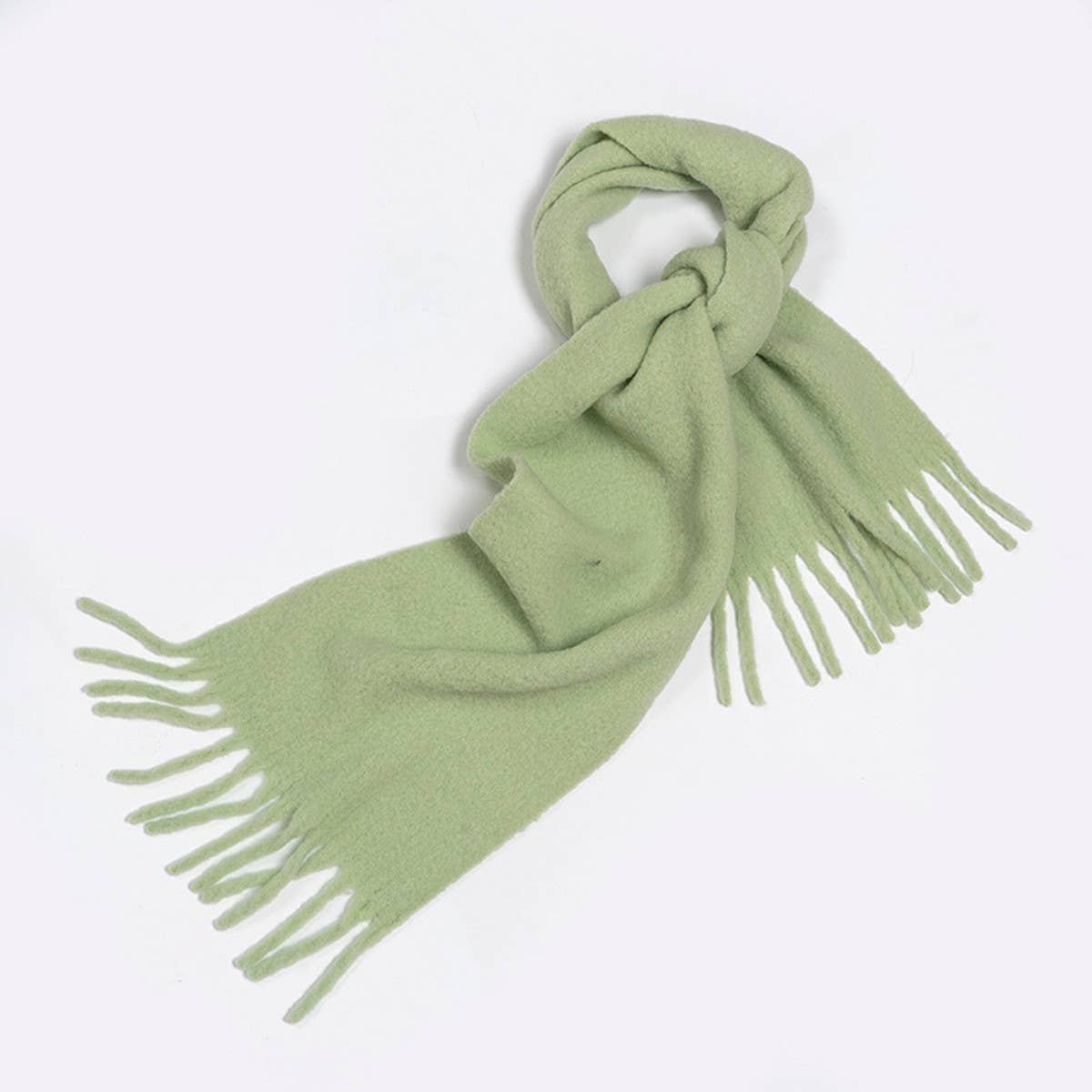 Blend Scarf ??75% Wool Thick Solid Neckwarmer_CWASC2283