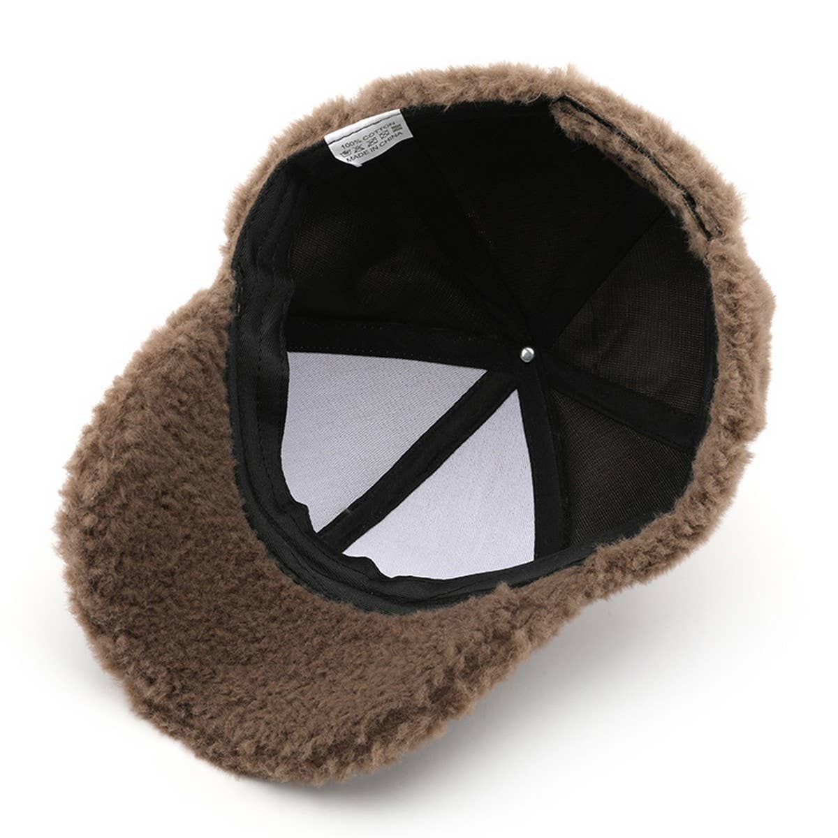 Winter Plush Baseball Hat, Unisex Outdoor Warm Cap_CWAH2169