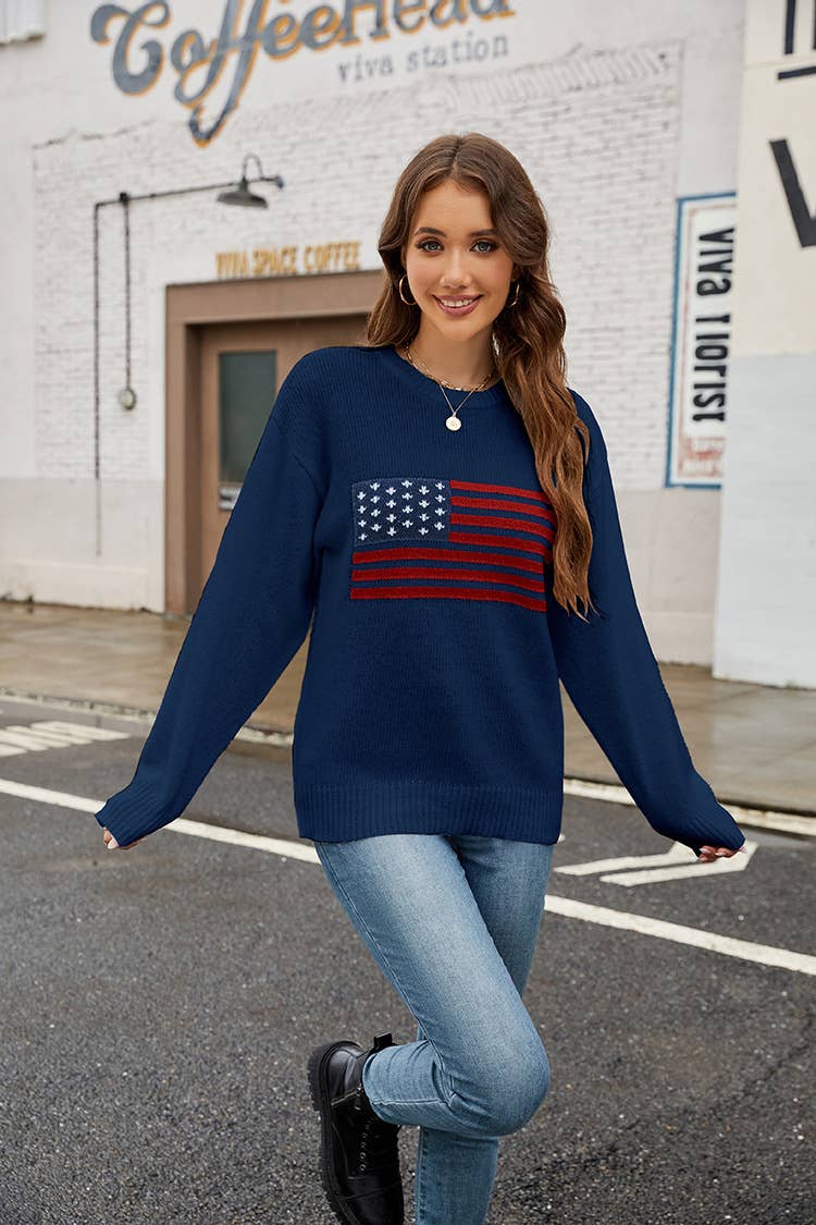 FLAG EASTER INDEPENDENCE DAY FASHION SWEATER