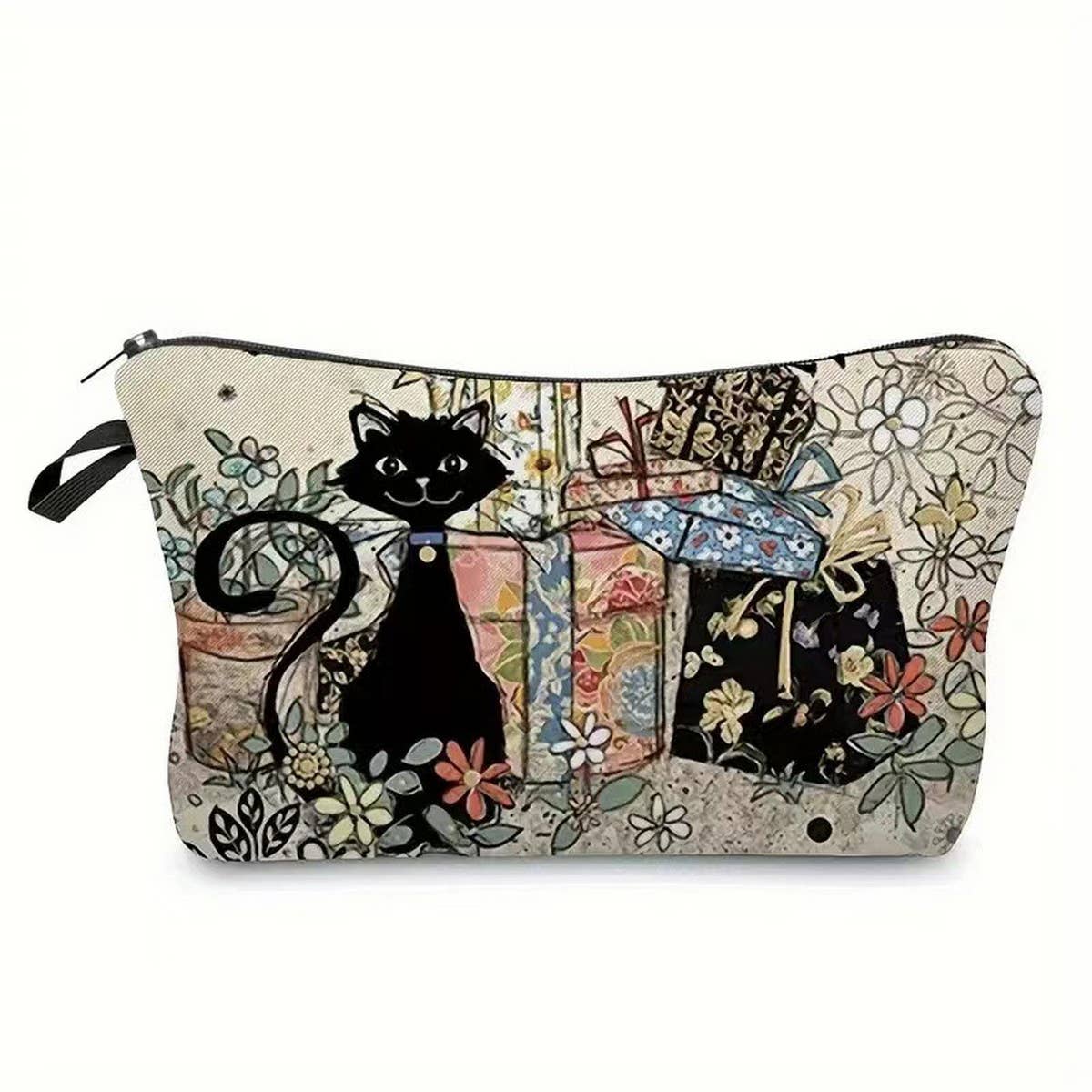 RETRO CAT CREATIVE COSMETIC BAG_CWAB2267