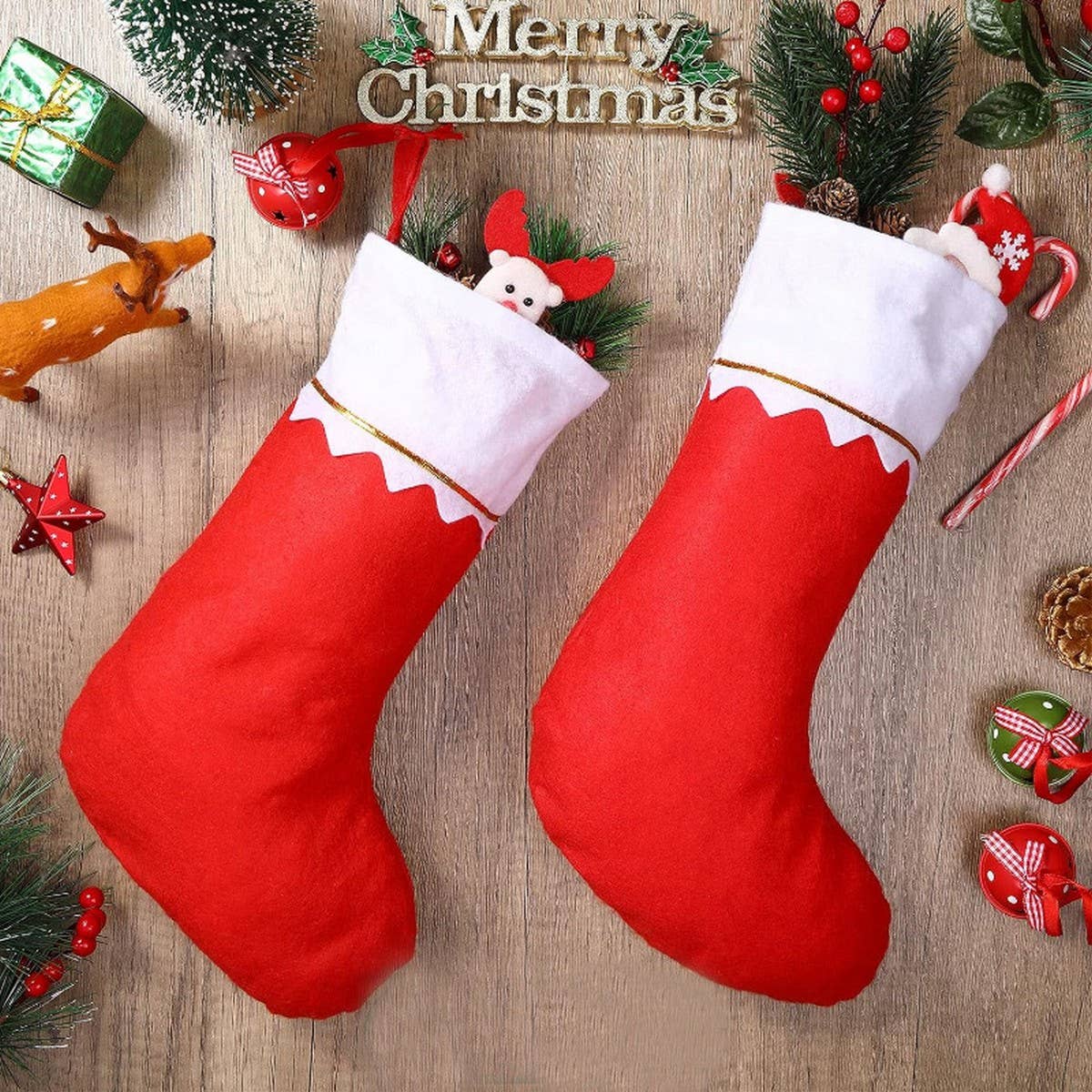 CWMM9698_CHRISTMAS TREE ORNAMENT CANDY STOCKING GIFT BAG