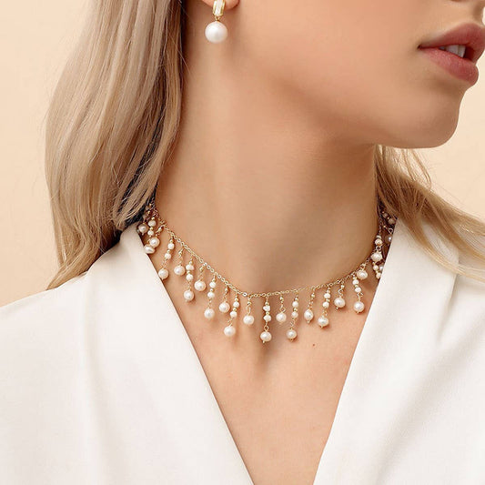 WOMEN'S ALL-MATCH HIGH-END PEARL NECKLACE