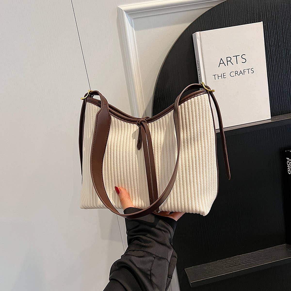 WOMEN LARGE CAPACITY TOTE BAG SHOULDER BAG_CWAB1566