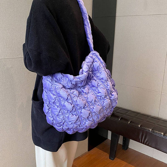 Velvet Puffy Cloud Shoulder Crossbody Bag_ WMBG6936-023