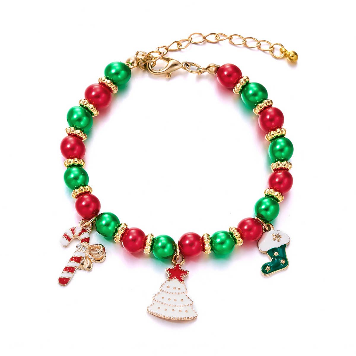 FASHION OIL DROP CHRISTMAS ADJUSTABLE BRACELET_CWAJE2402