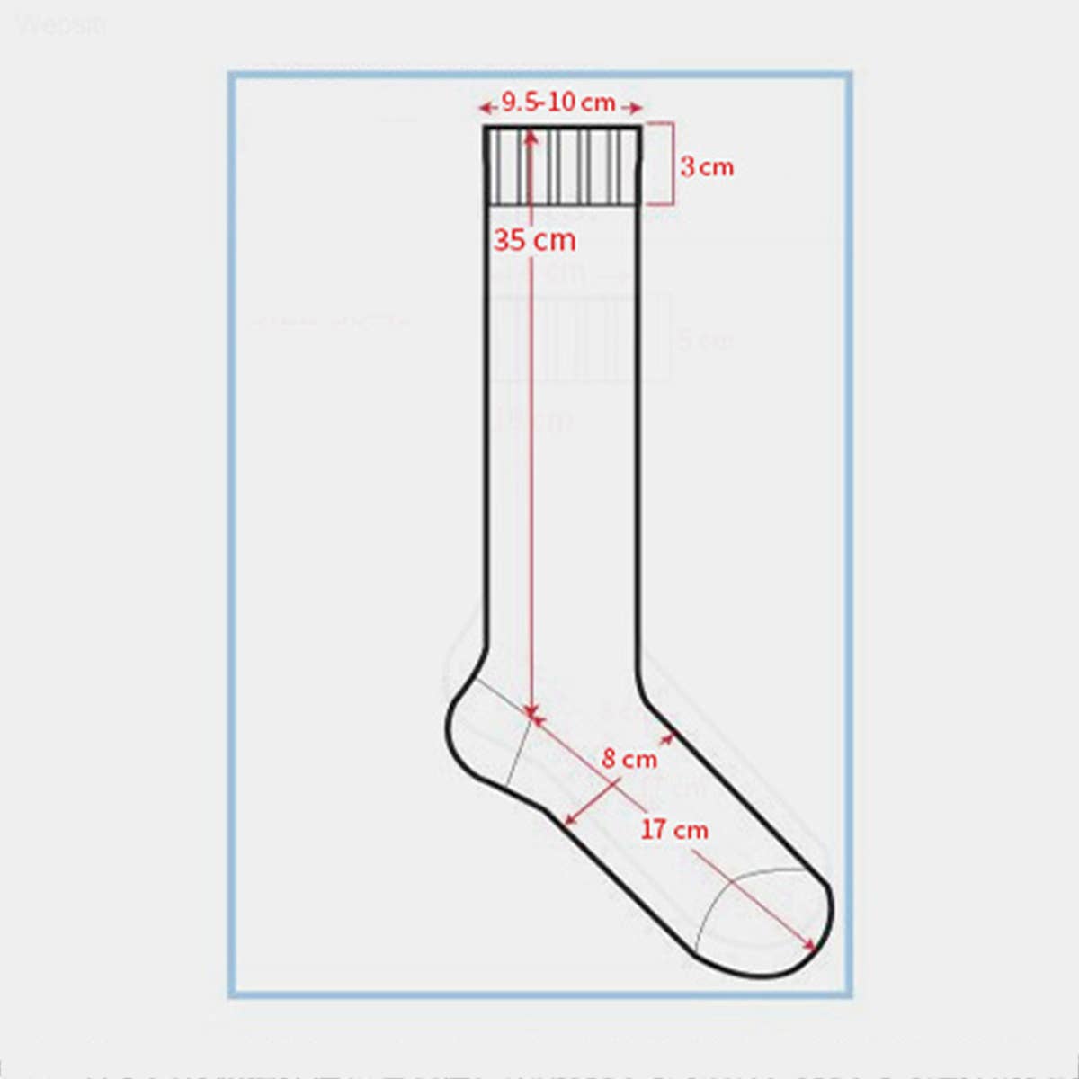 COLORFUL BOOT SOCK LEG WARMER HIGH SOCKS