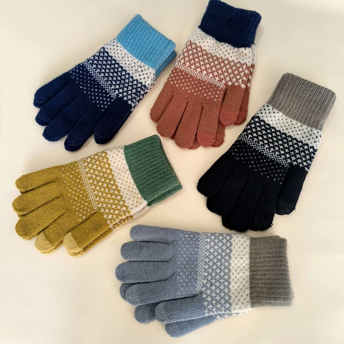 Wholesale Knit Touchscreen Gloves, Warm & Unisex_CWAG0023