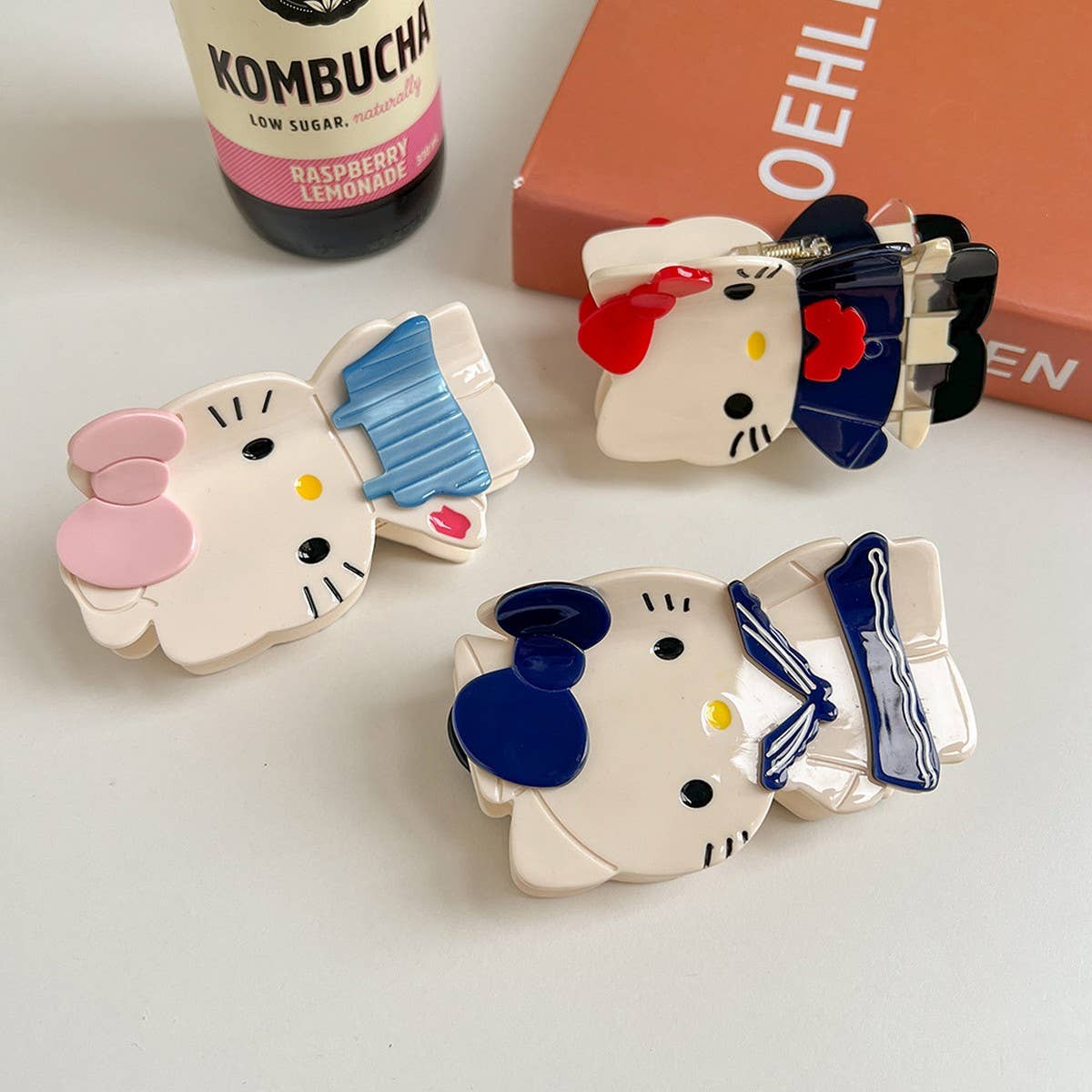 Cute Cat Hair Claw ? Acetate Cartoon Animal Clip