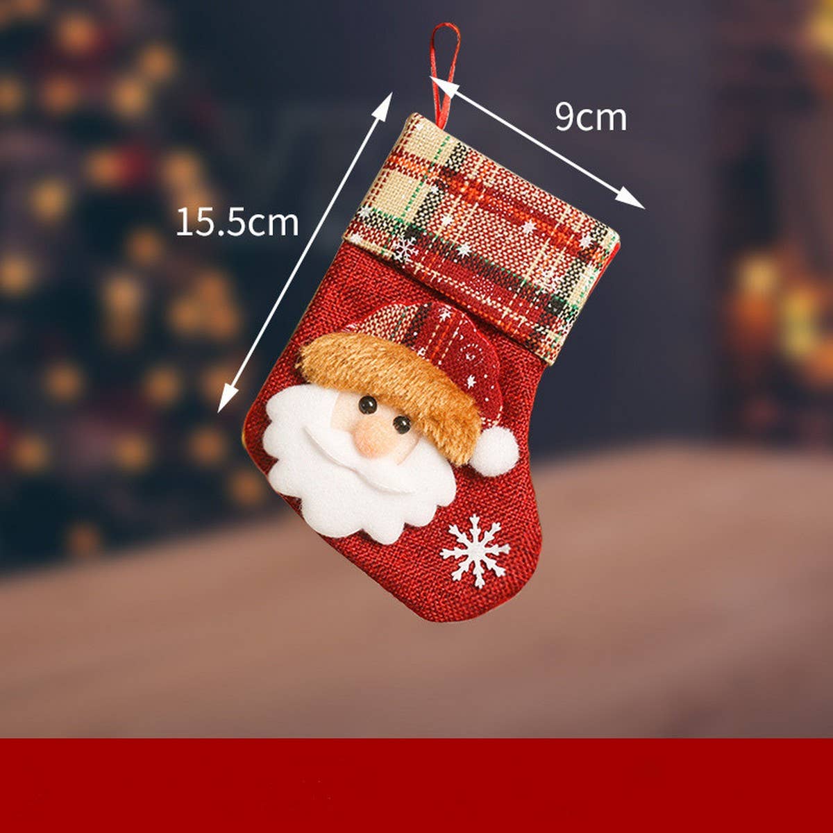 CWMS0923_Christmas Stocking Goodie Bag Hanging Ornament