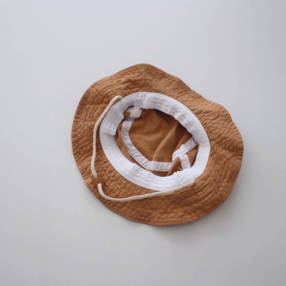 FASHION CHILDREN'S SIMPLE LETTER LOGO BUCKET HAT_CWAH2867