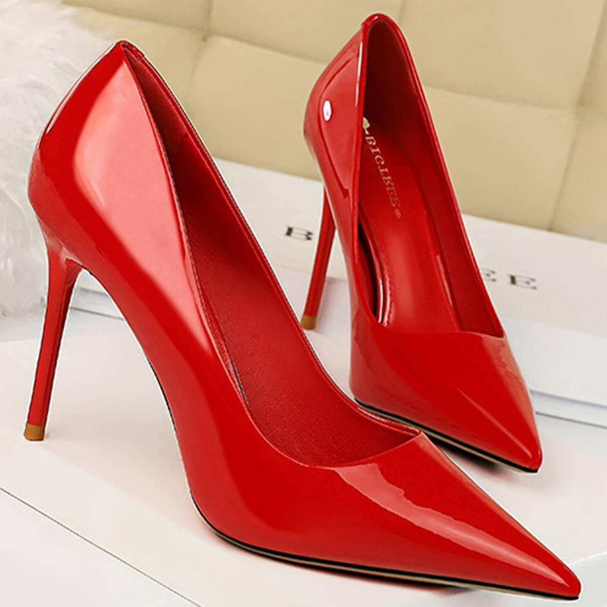 WOMEN STILETTO POINTED TOE HIGH HEELS
