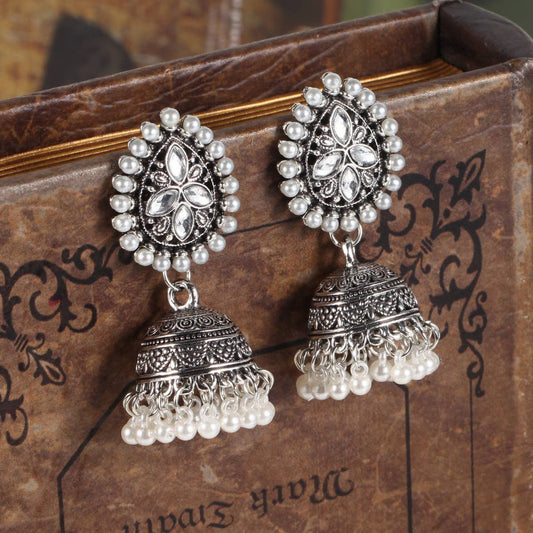 HANDMADE TASSEL BELL STYLE EARRINGS