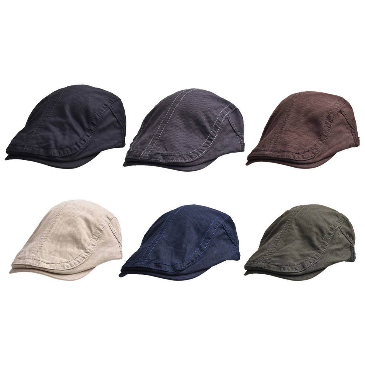 BRITISH RETRO CASUAL SUN VISOR BERET_CWAH1221