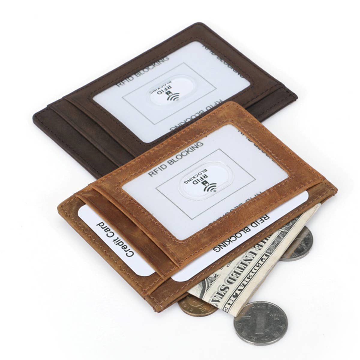 MEN RETRO CREDIT CARD BAG HOLDER WALLET_CWAB1331