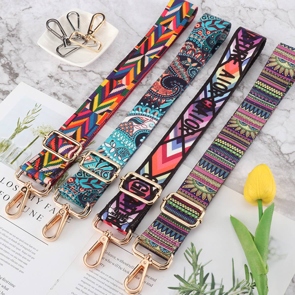 LEISURE ADJUSTABLE WIDE SHOULDER BAG STRAP