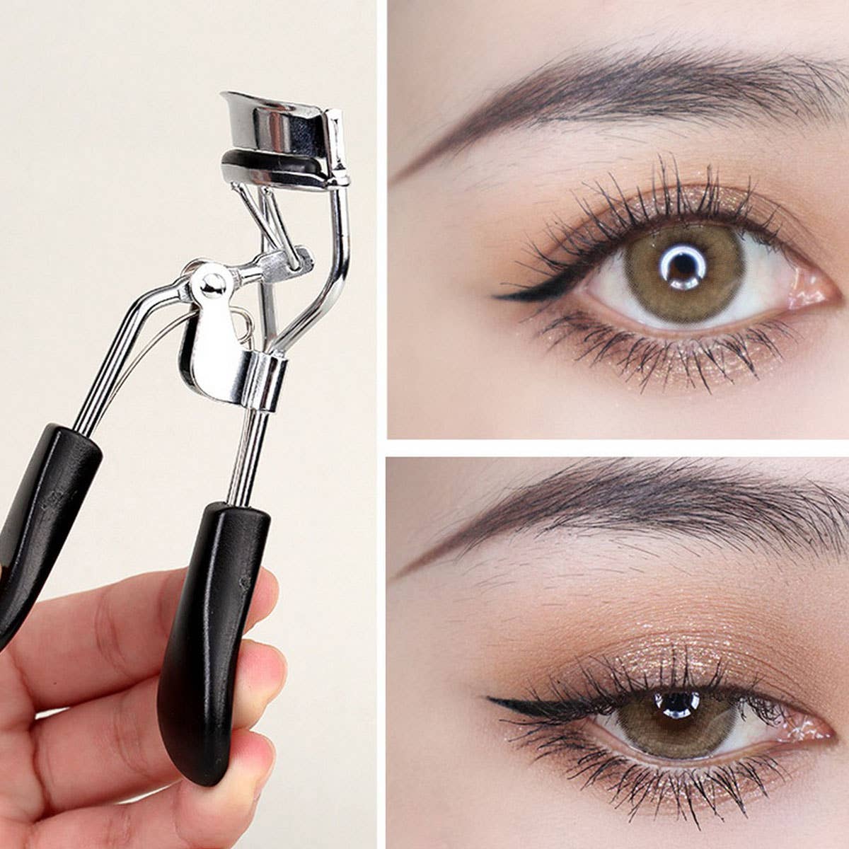 Portable Lash Curler, Long-Lasting Curl, Stainless_CWMM8048