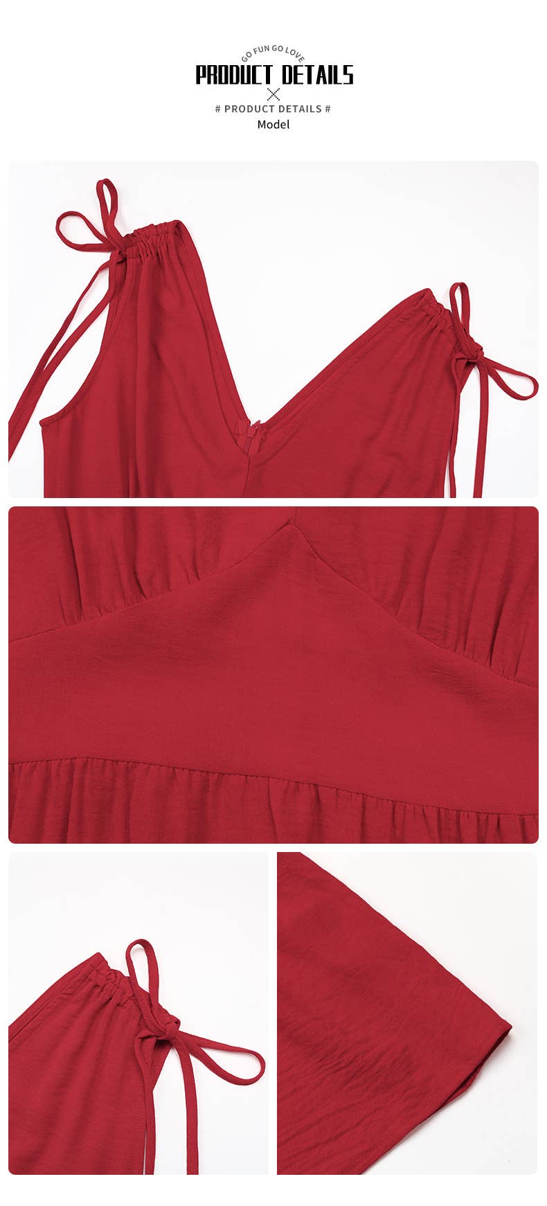 Ice silk draping dress