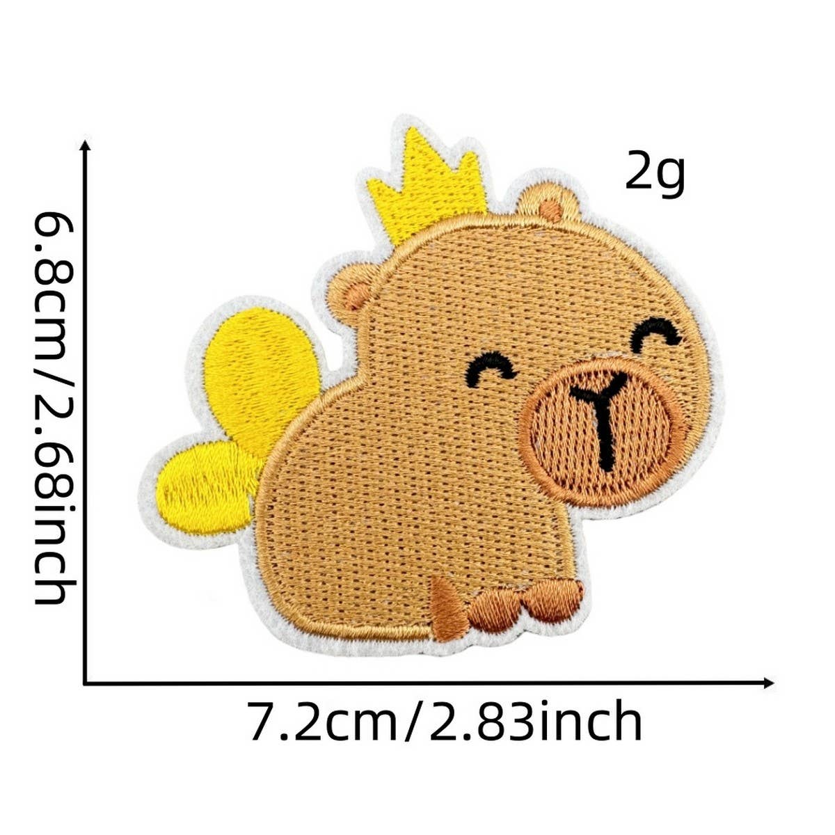 CUTE CARTOON ANIMAL SERIES EMBROIDERED PATCH