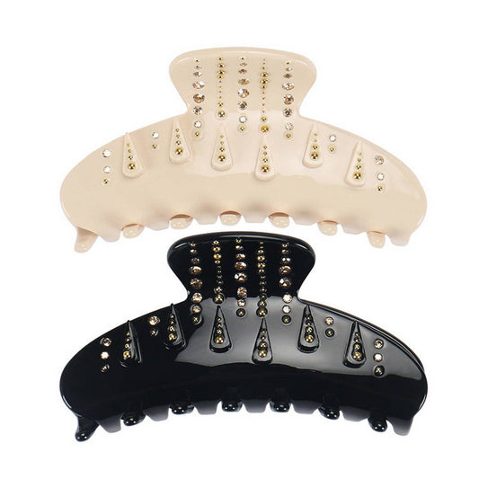 DIAMOND HAIR CLIP, PONYTAIL CLIP, LARGE SHARK CLIP